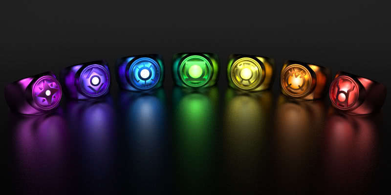 Orange Lantern Power Rings Orange Lantern Power Rings