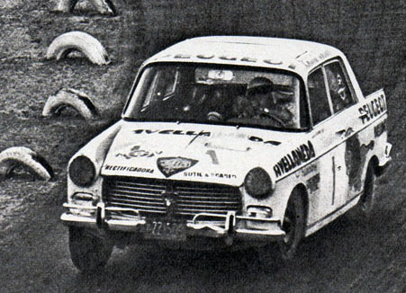 23 de Junio, 1968 / CASTAÑON-MIGLIORE, CON PEUGEOT 404, GANAN EN CORDOBA