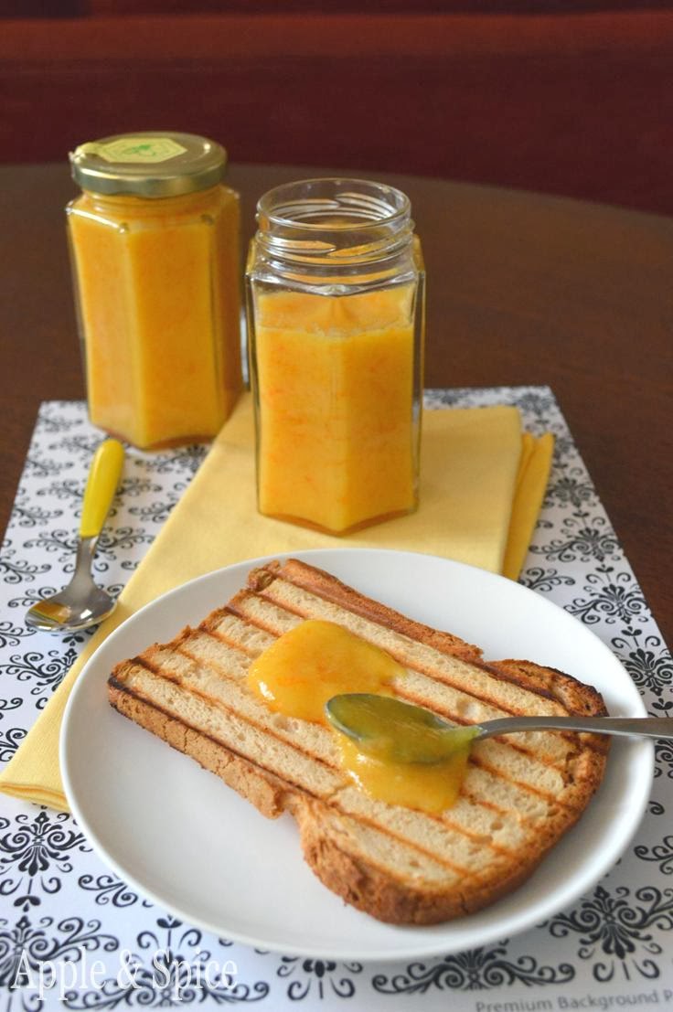 Apple & Spice Navel Orange ‘Marmalade’ Curd