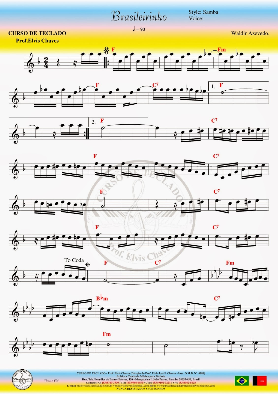 Brasileirinho Partitura Piano Pdf Brasileirinho Partitura Piano Pdf