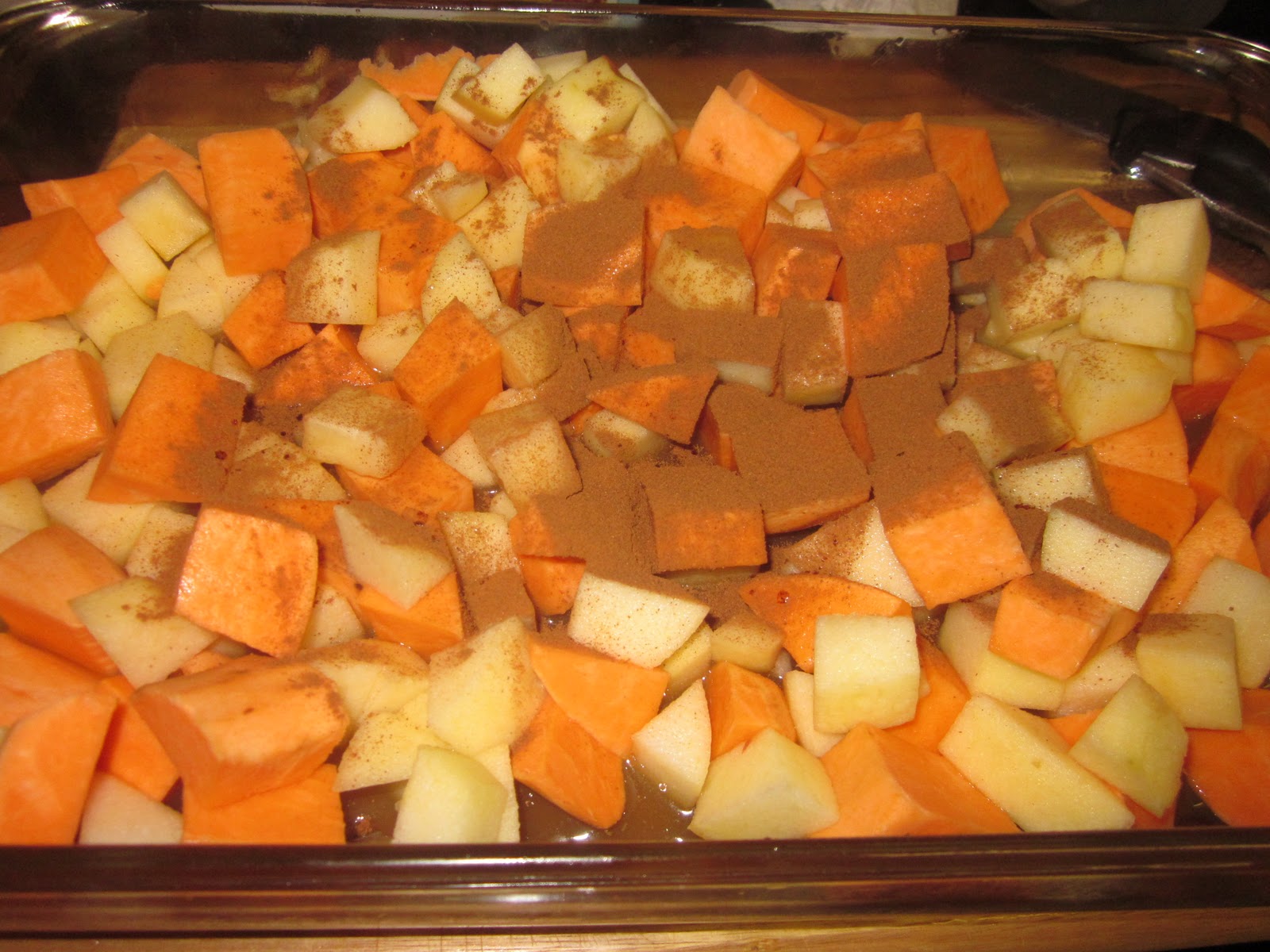 the cookin cutie Apple Sweet Potato Bake