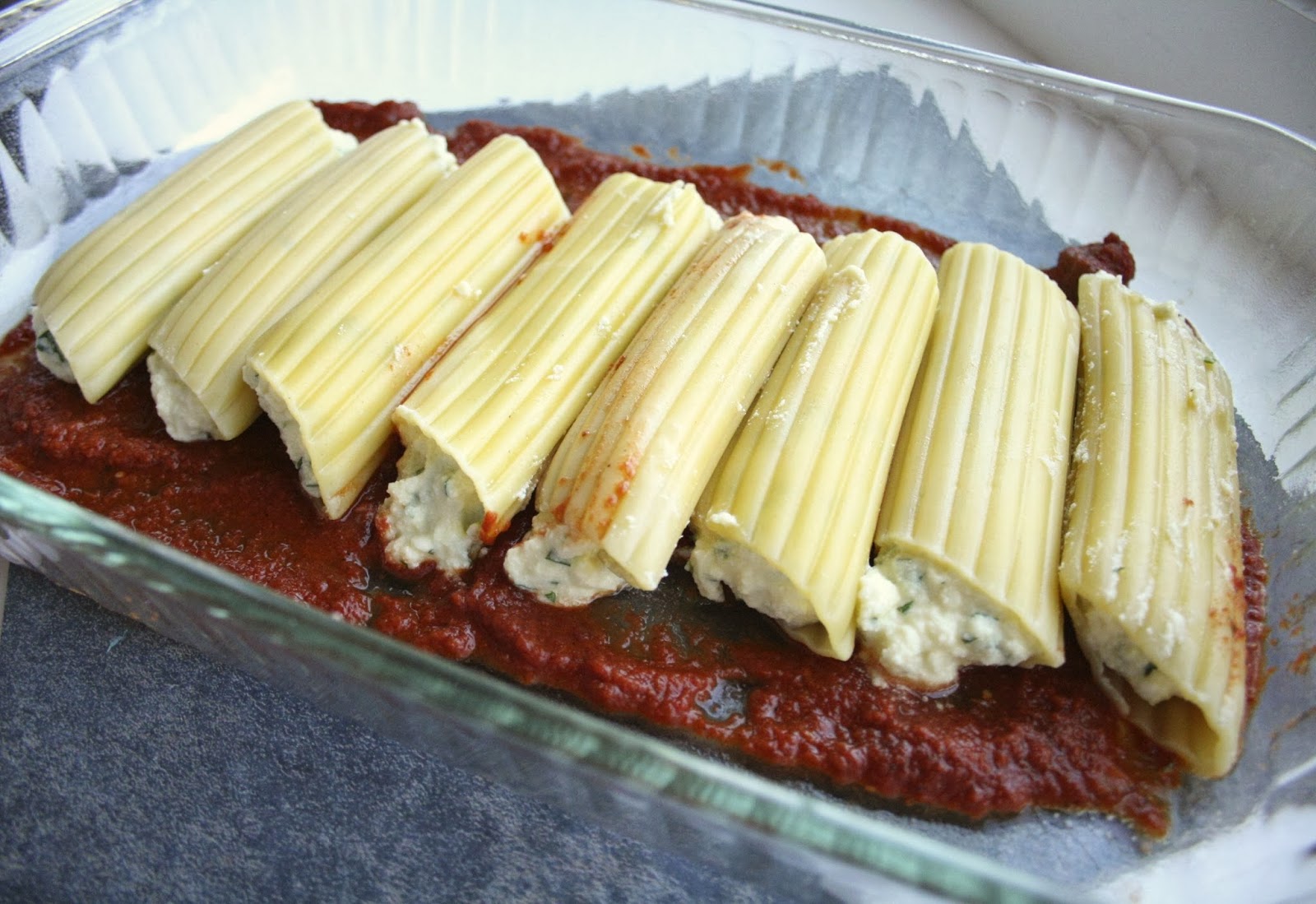 tune 'n fork CheeseStuffed Manicotti
