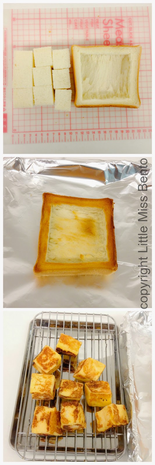 A Thank You Bento French Toast Sandwich Gift Box Little Miss Bento