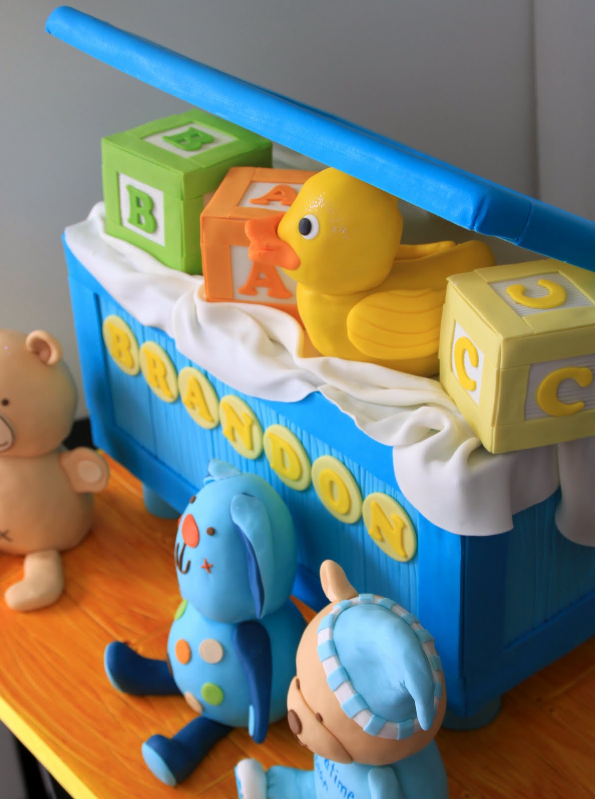 Celebrate with Cake! Toy Box Cake