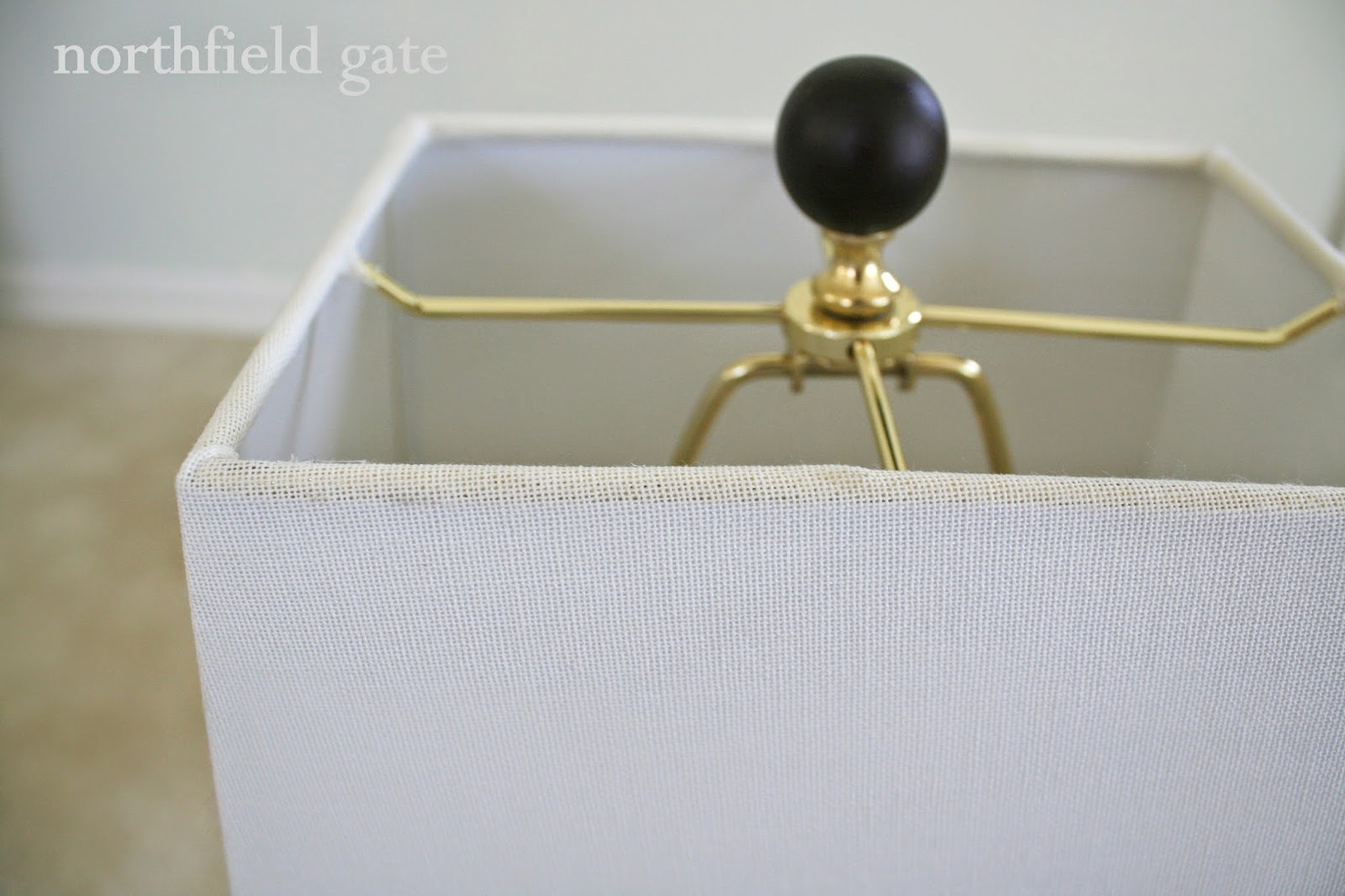 Studio Yuko Jones DIY Ribbon Trimmed Lampshade