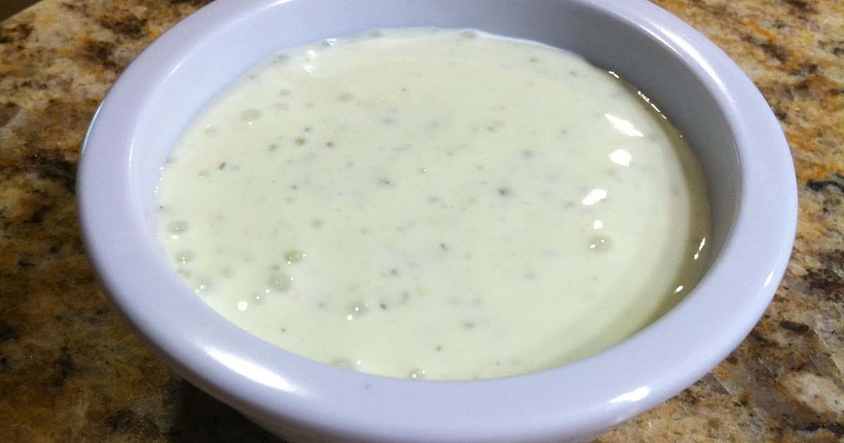 Niki Cooks for Interstitial Cystitis Buttermilk Basil Salad Dressing