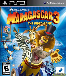 Free Download Madagascar 3 The Video Game PS3 Cover Photo