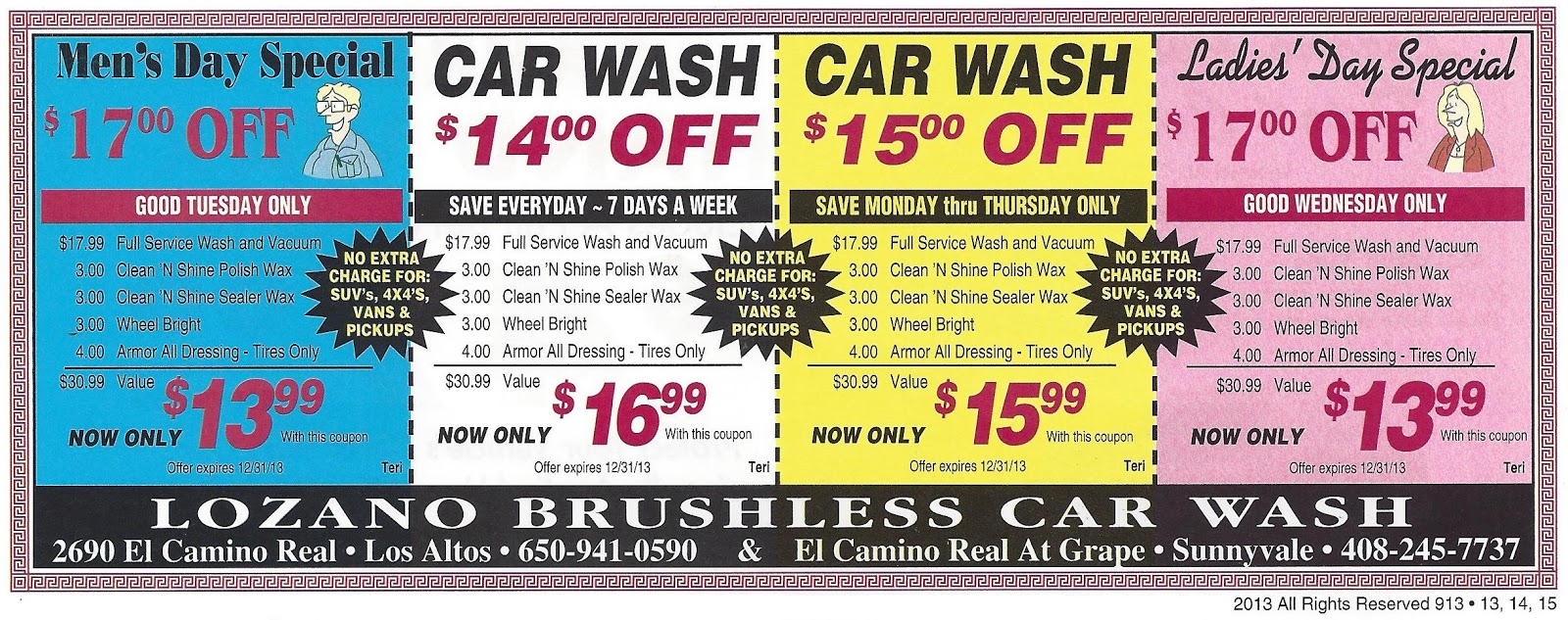 lozano car wash coupon