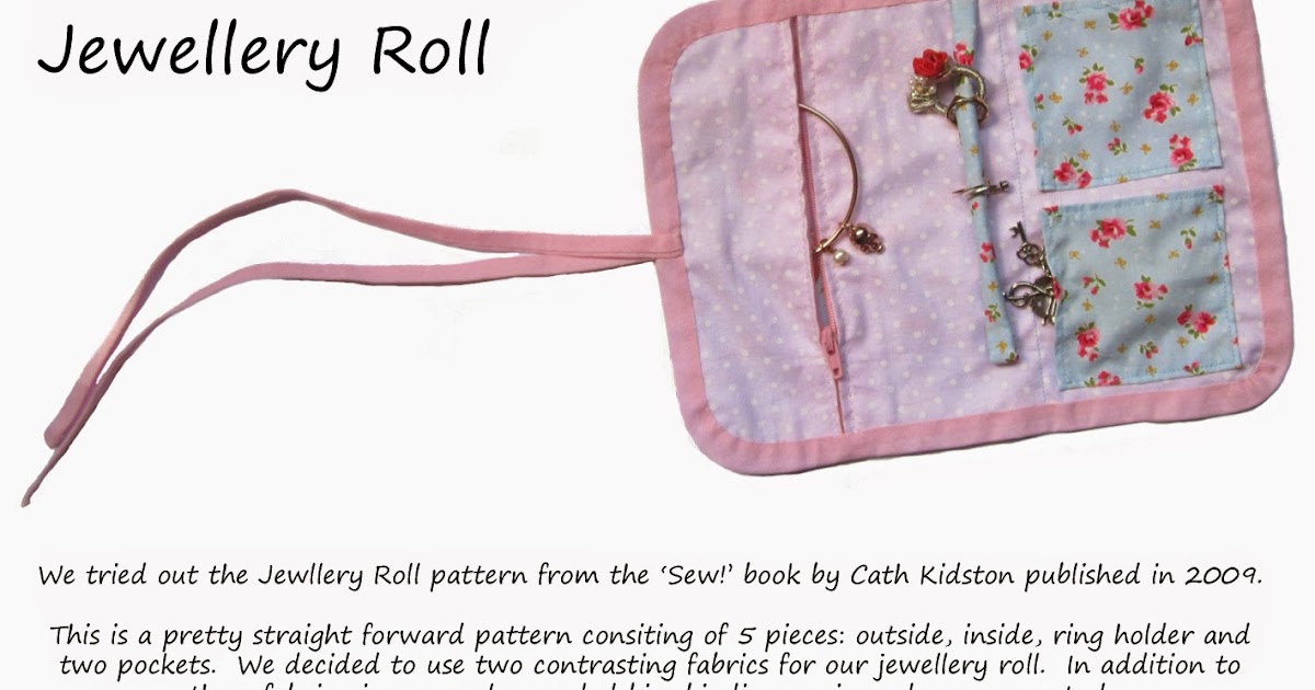Fashion to DIY for Pattern Review Cath Kidston Jewellery Roll