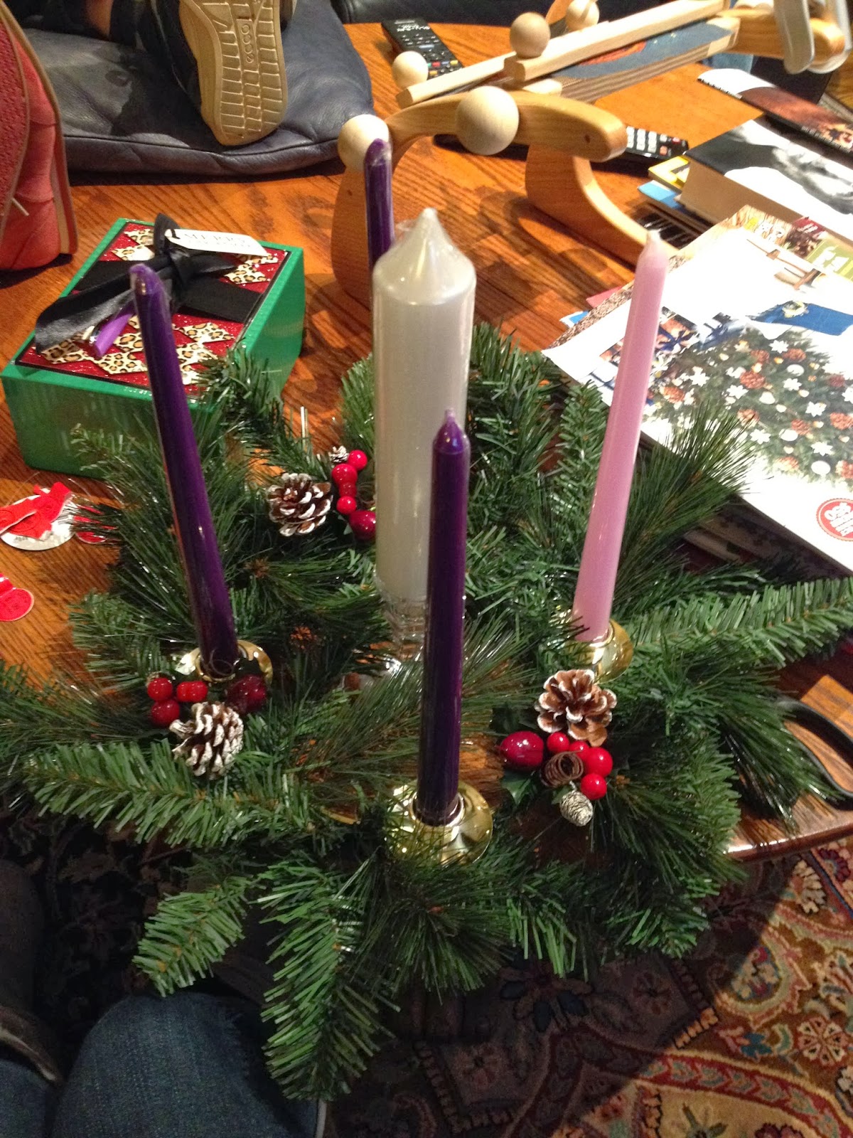 Advent Wreath Mindfulness Keeping the Flame