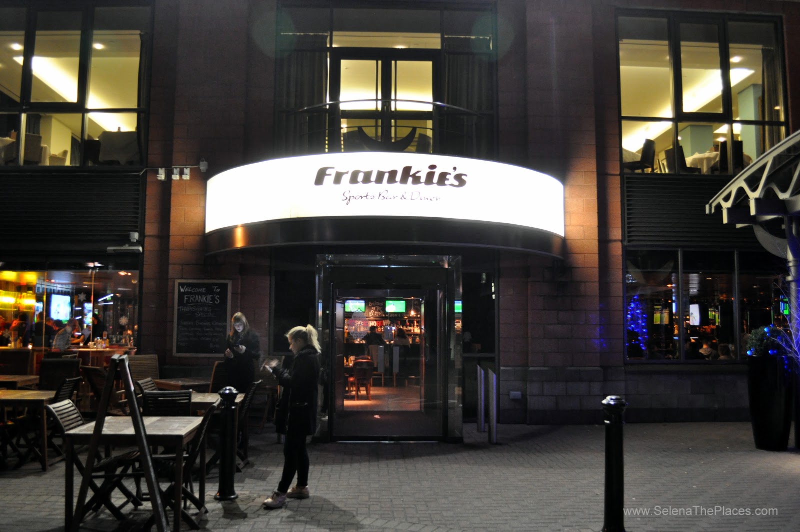 Oh, the places we will go! Frankie's Sports Bar & Diner