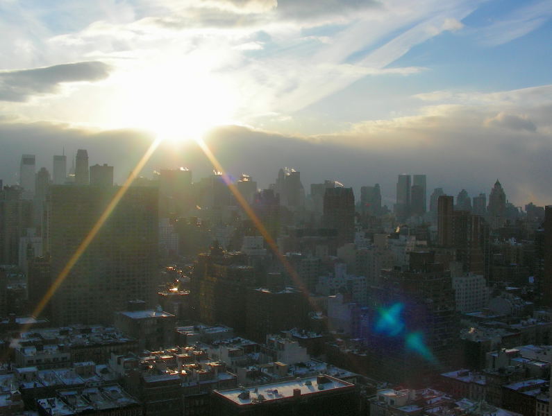 what was that strange bright light in the sky today?