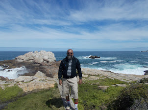 At Hermanus during the "Shark Cage Diving " tour.