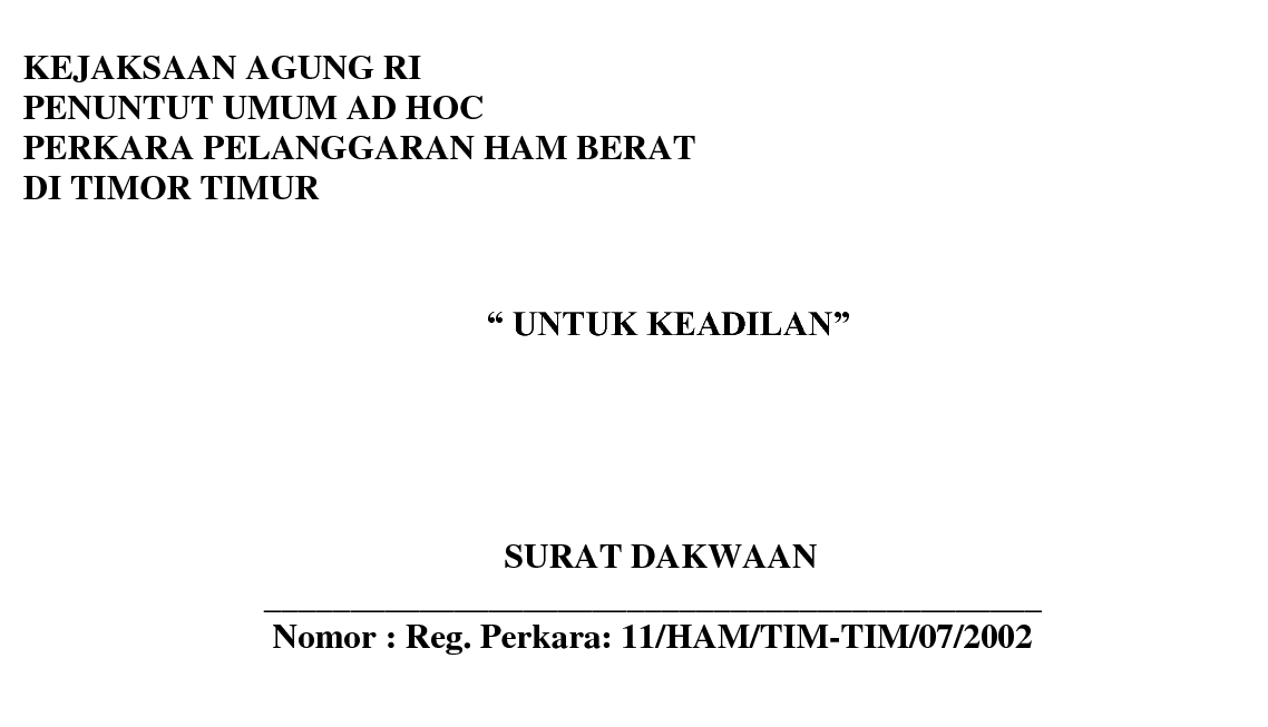 Bayu Ika Perdana S Story Surat Dakwaan Ft Surat Tuntutan