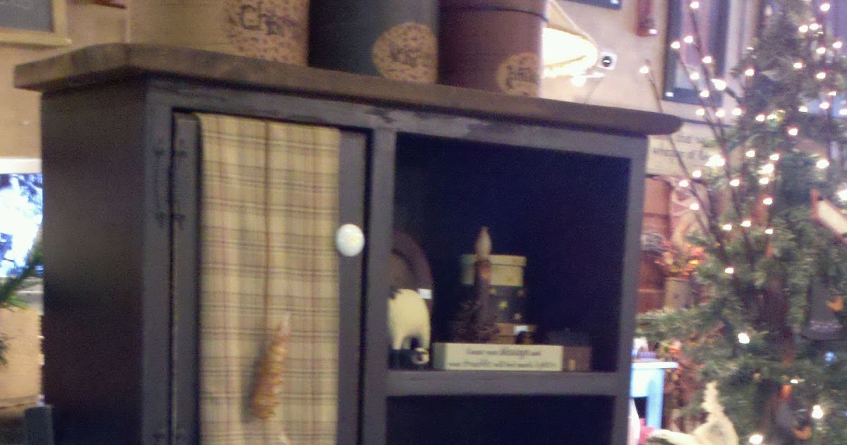 C & C Furnishings: Mini Hoosier Cabinet Makeover