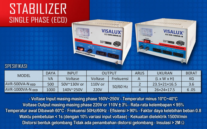 Maximus Computer Pricelist Visalux (Stabilizer)