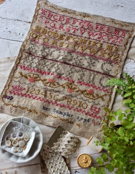 Her Sampler 1796, Stitch-a-Long