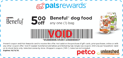 $5 off one bag of beneful dog food printable coupon