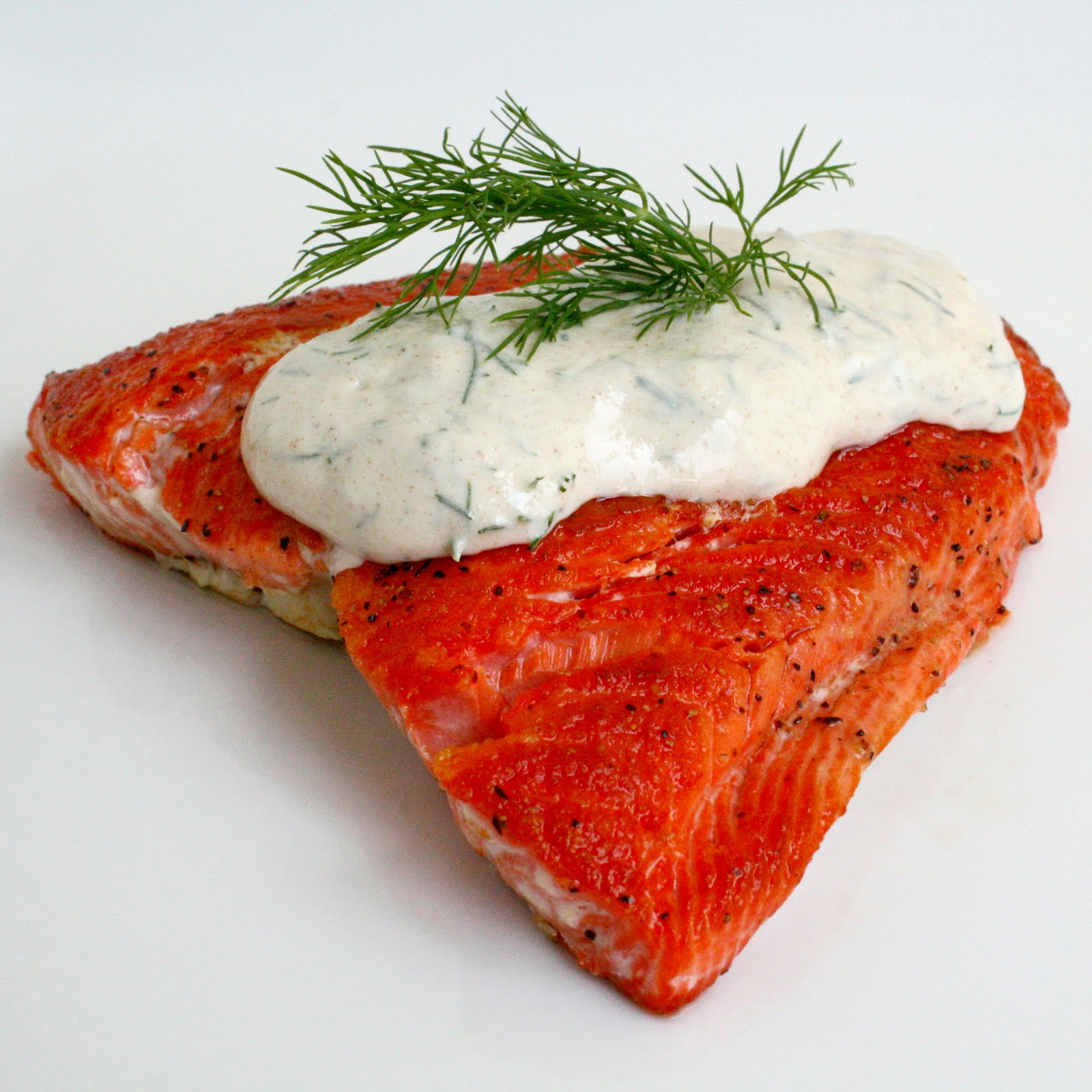 Seared Salmon With Creamy Dill Sauce Recipe — Dishmaps