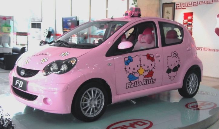 Karibu Prosper Hello Kitty Car Interior Design