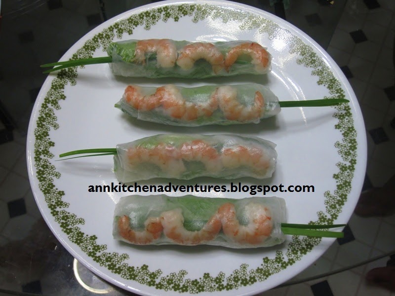 Cook With Ann Goi Cuon (Spring Rolls) w/ Peanut Sauce