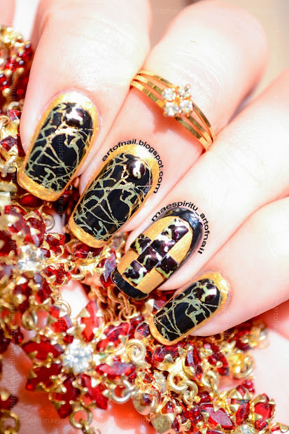 art of nail elegant chandelier