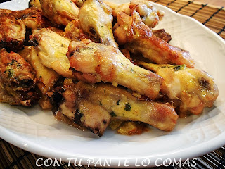 Alitas De Pollo Al Curry