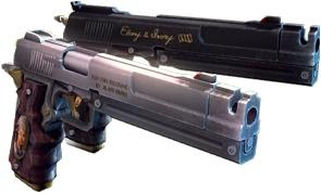 Ebony and Ivory Pistols, Devil may cry 4 pics