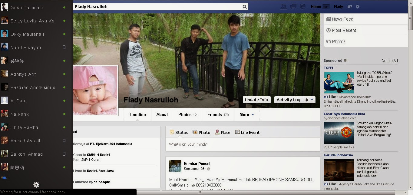 Cara Merubah Tampilan Tema FB ke Tampilan Keren Terbaru 2017 - Sharing