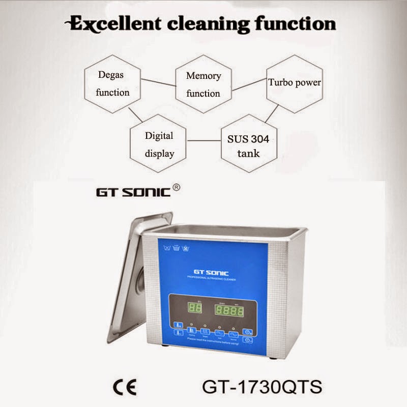 GT SONIC GT1730QTS 3L Dental lab use Ultrasonic Cleaner