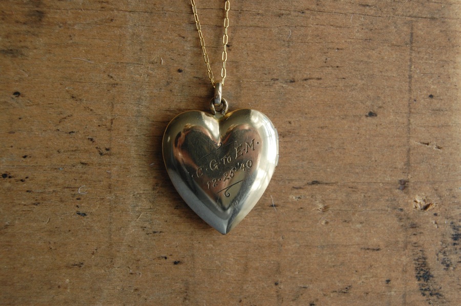 Sweet and Simple Sterling Silver Locket Think Downton Abbey 