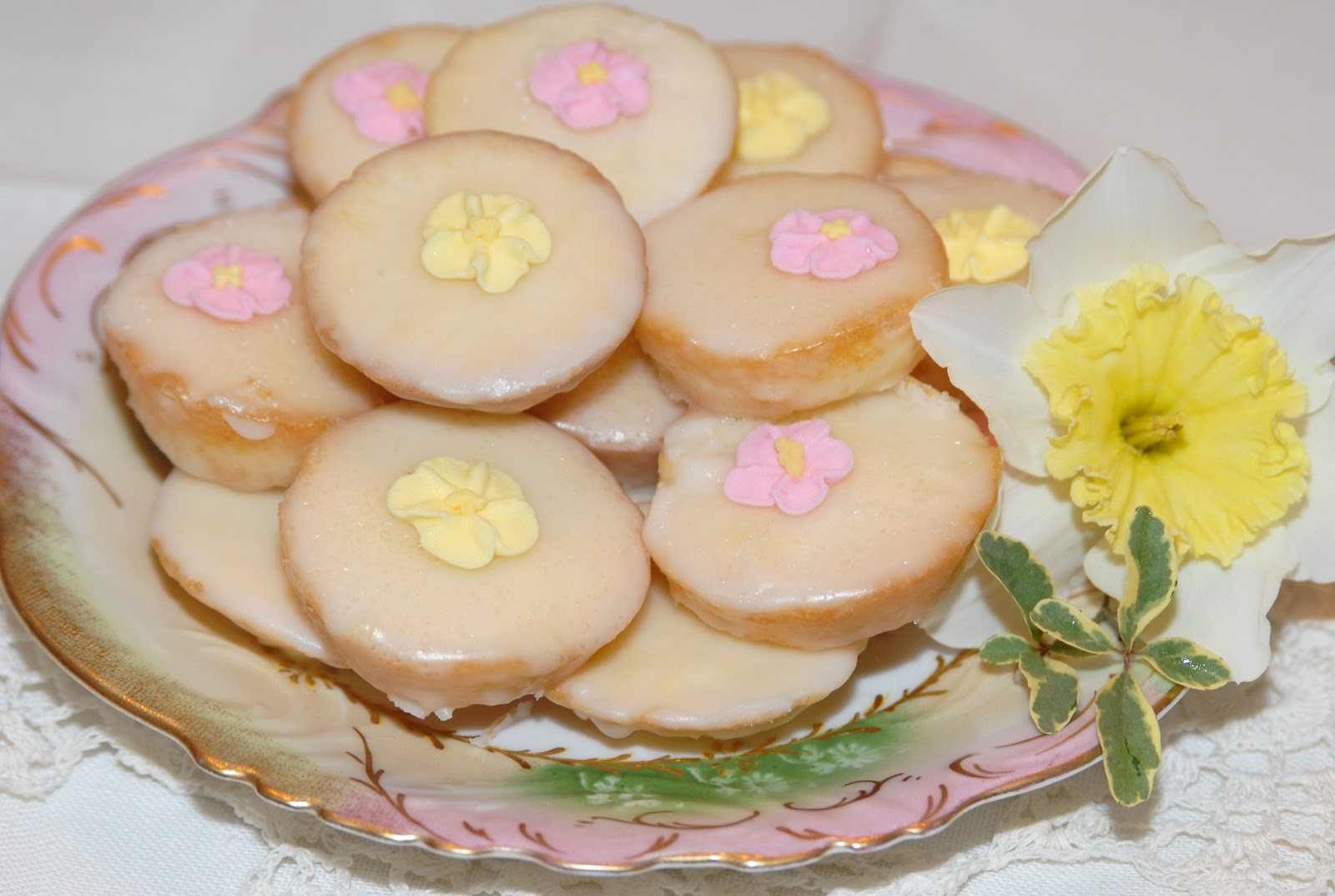 Pink Piccadilly Pastries Lovely Lemon Blossoms