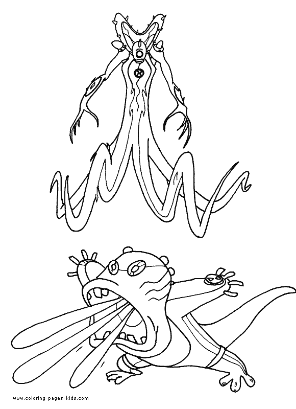 Ben 10 Coloring Pages: Best Ben 10 Coloring Pages