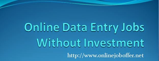 data entry work at home without investment in delhi