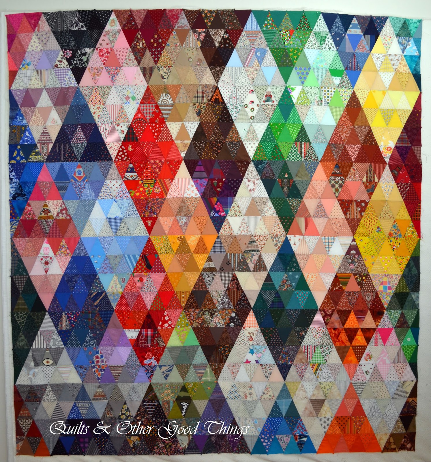 Quilts and Other Good Things Thousand Pyramids The 30 Year Wonder Qluilt