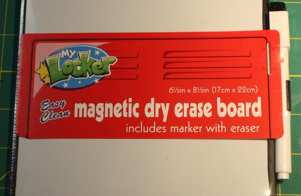 Dollar Store Dry Erase Board Makeover
