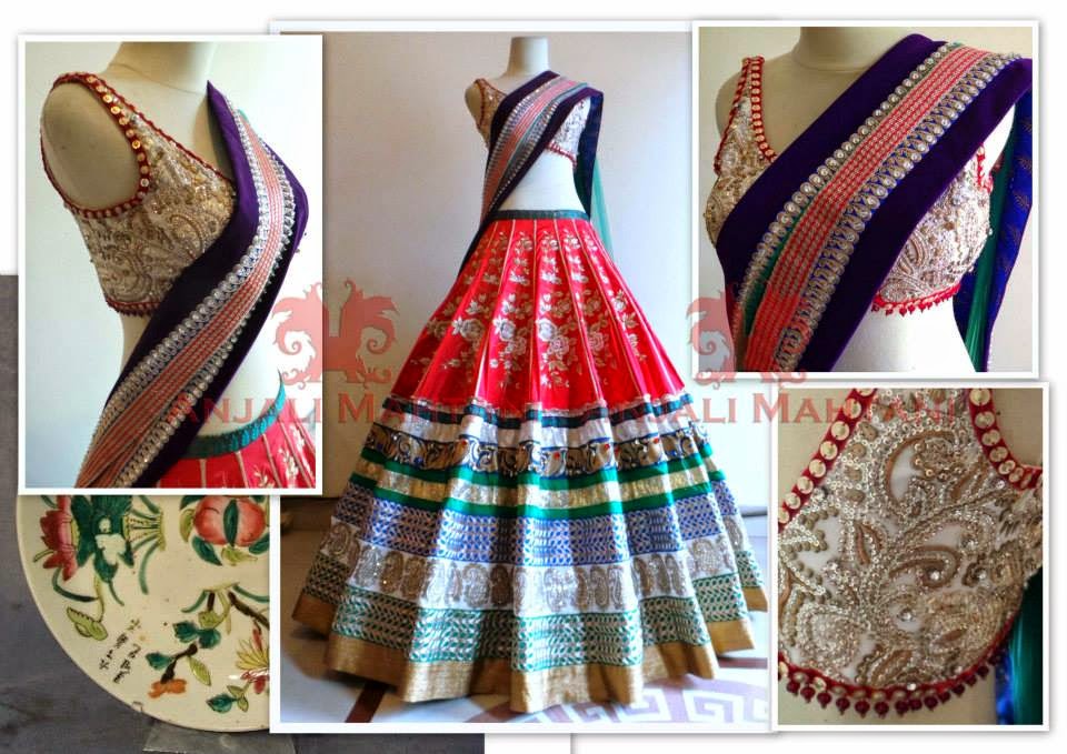 anjali mahtani lehenga