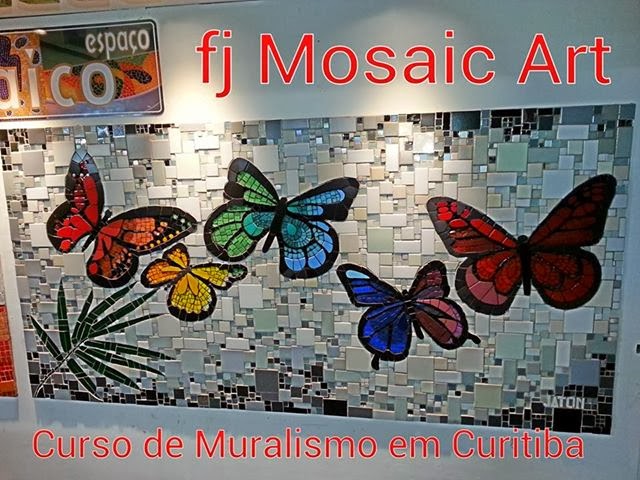 trabalhos em mosaico workshop de muralismo turma 02 e turma de