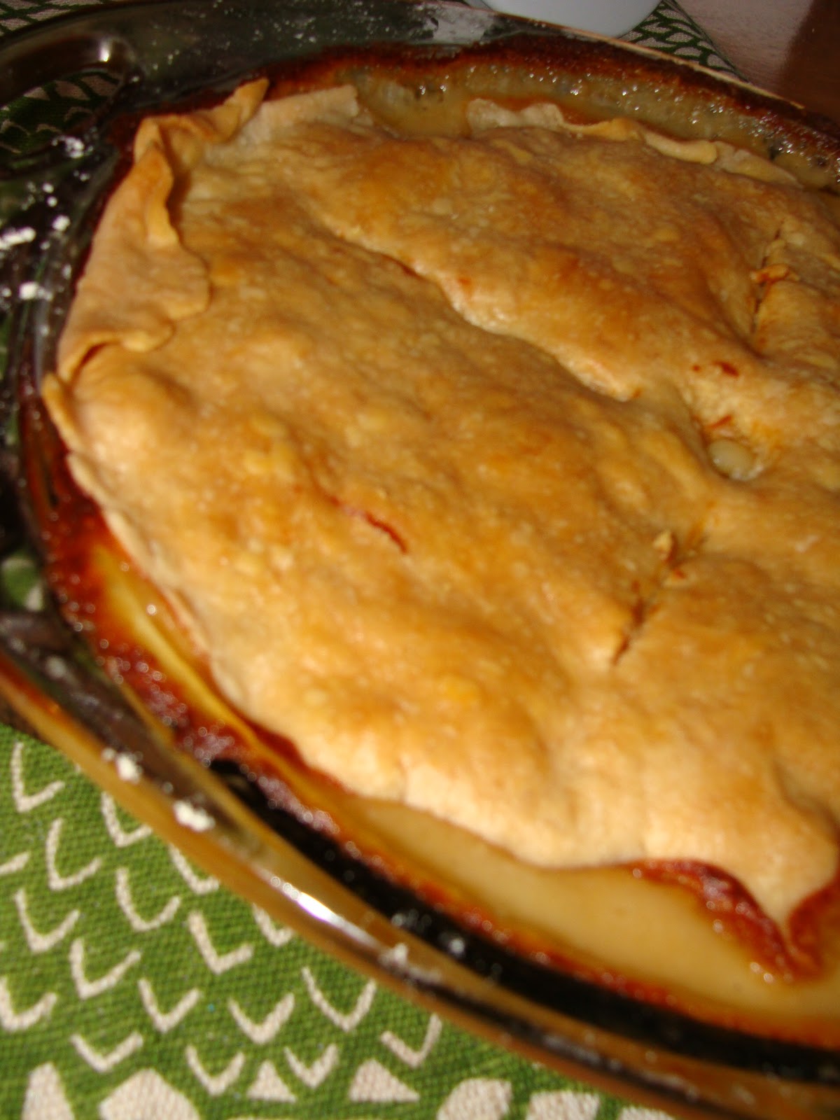 Just Cooking ScratchMade Chicken Pot Pie