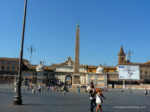 Piazza del Popolo , Rome Italy