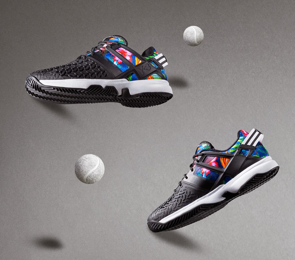 Adidas Y3 goes Tennis for the French Open