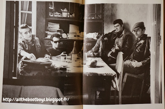 Le Cuir et le Baston - Maurice Lemoine - Photo Yan Morvan - editions Jean Claude Simoën - 1977 hell's angels motorbike rock'n roll