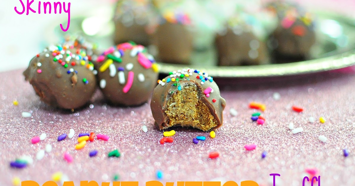 Back For Seconds Skinny Peanut Butter Truffles