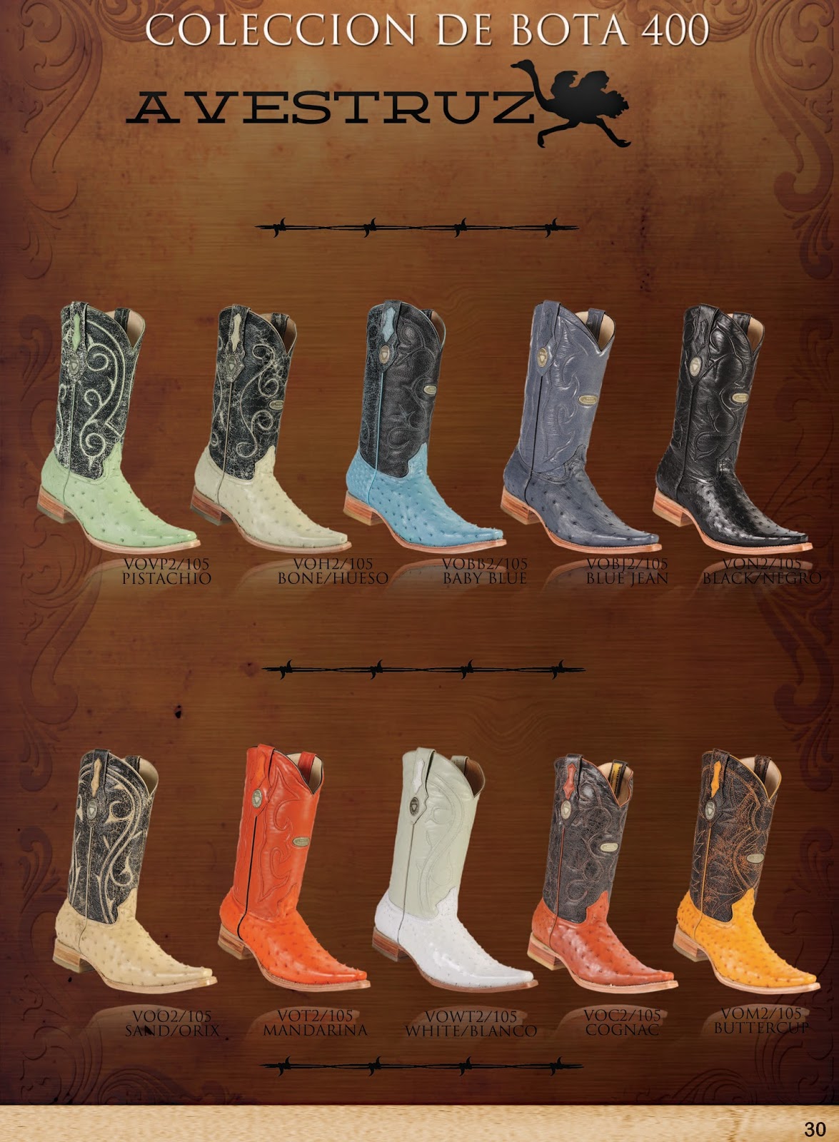 womens ostrich skin boots