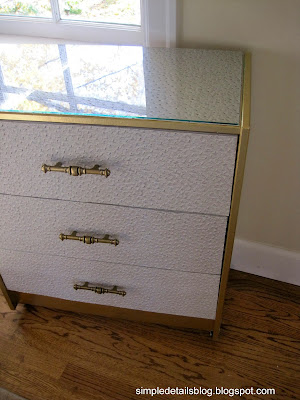 Simple Details Ikea Hack Faux Ostrich Covered Rast