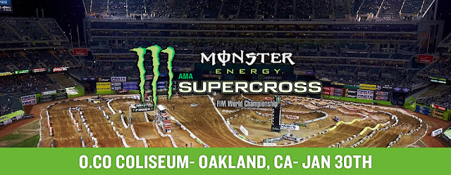 Watch Monster Energy AMA Supercross Race 4 Oakland Live