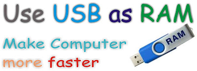 USB, RAM, Use, How to, free, make computer faster, work faster, manage more, programs,