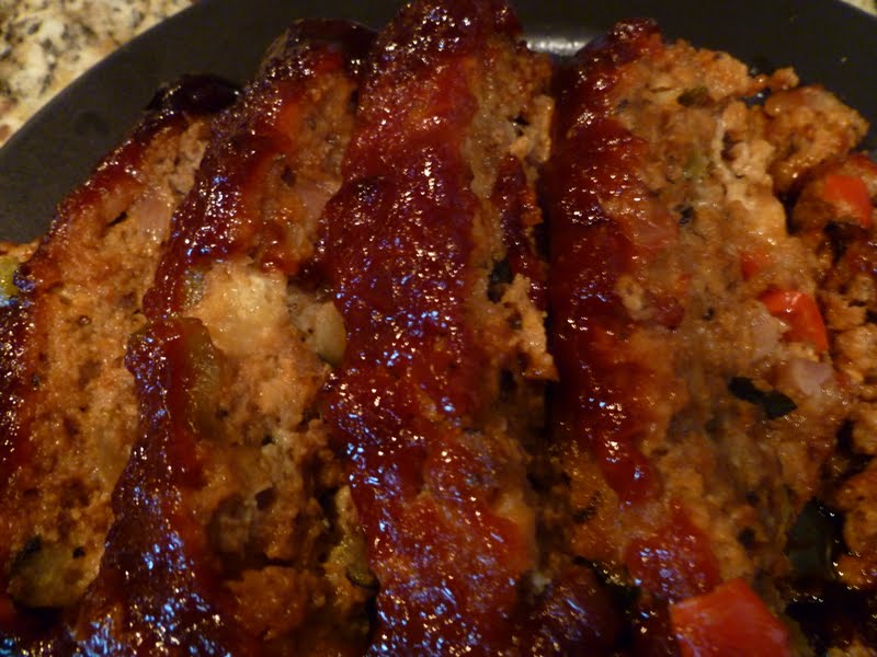 Only From Scratch Roasted Vegetable Meatloaf