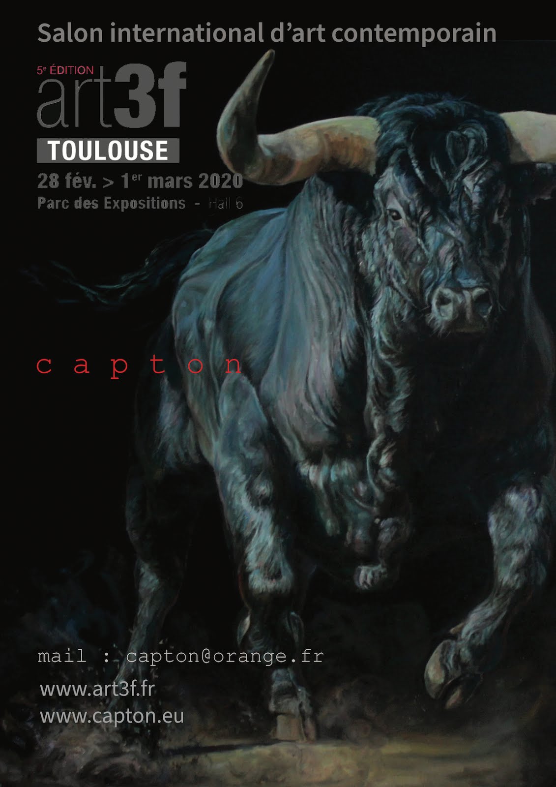TOULOUSE : CAPTON EXPOSE AU SALON INTERNATIONAL ART3F