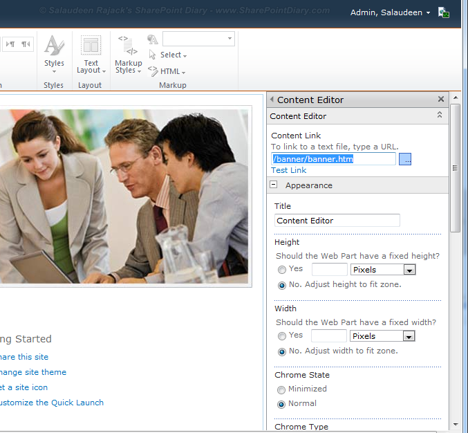 SharePoint Developers Log JQuery Rotator
